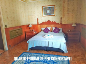 CAMA QUEEN Mega Suite - 10 min Metro e Aeroporto CGH